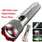 Powerful Rechargeable Tactical LED Flashlight With Zoom And Power Bank 0