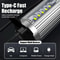 Powerful Rechargeable Tactical LED Flashlight With Zoom And Power Bank 2