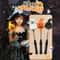Halloween Pumpkin LED Hand Shaker Flashlight 0