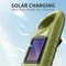 Solar Hand Crank LED Emergency Flashlight With Power Bank 1