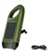 Solar Hand Crank LED Emergency Flashlight With Power Bank 6