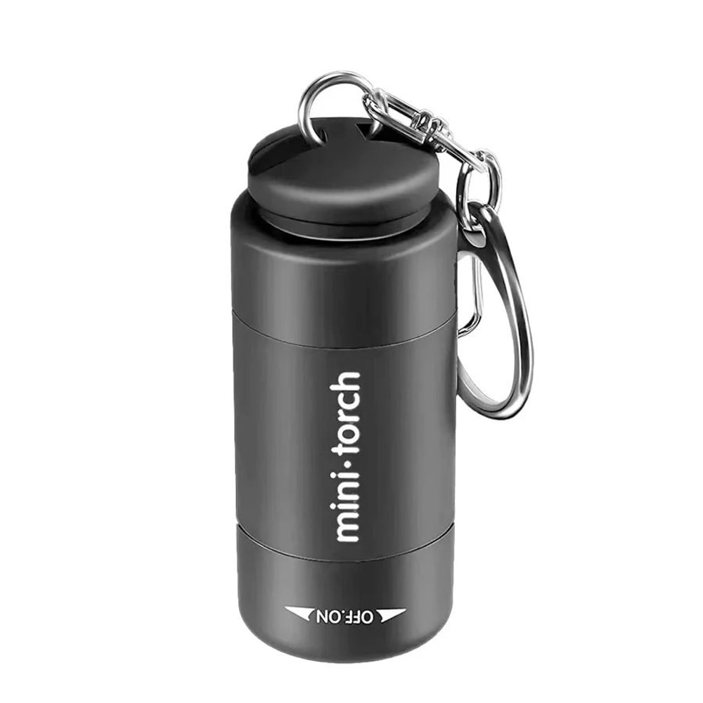 Mini Rechargeable COB LED Clip Flashlight With Magnetic Base 6