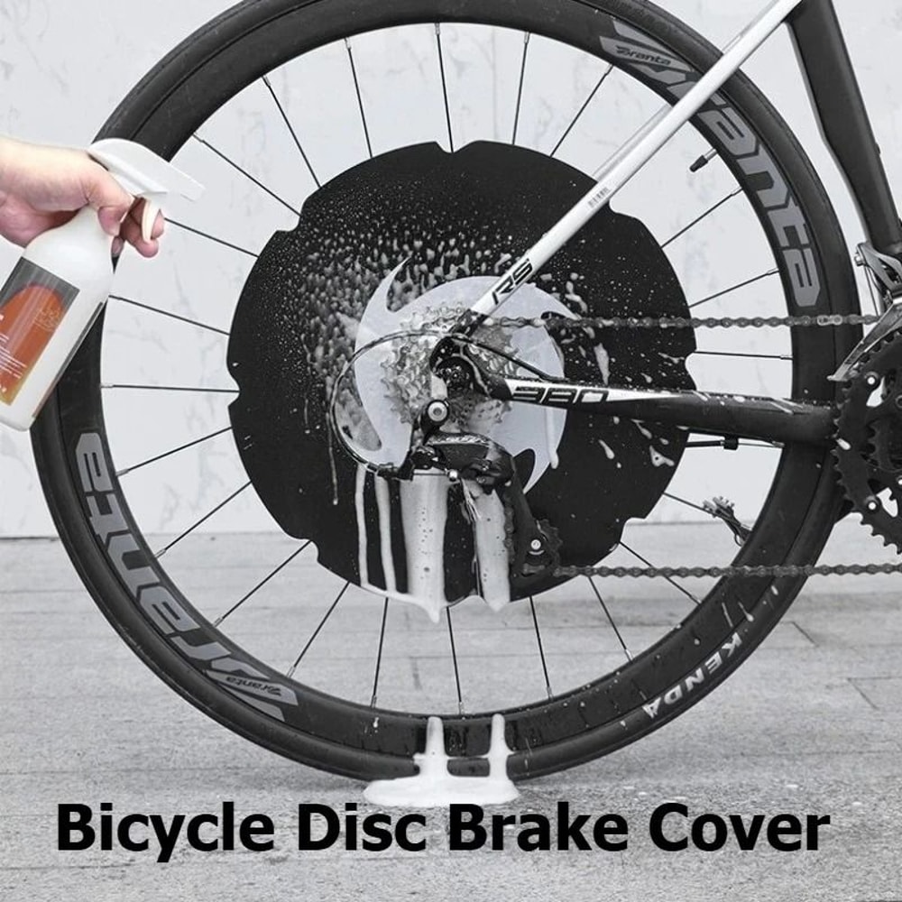 Bicycle Disc Brake Washing Protection Cover 1