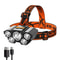 Strong Light 11LED USB Rechargeable Headlamp With BuiltIn Battery 6