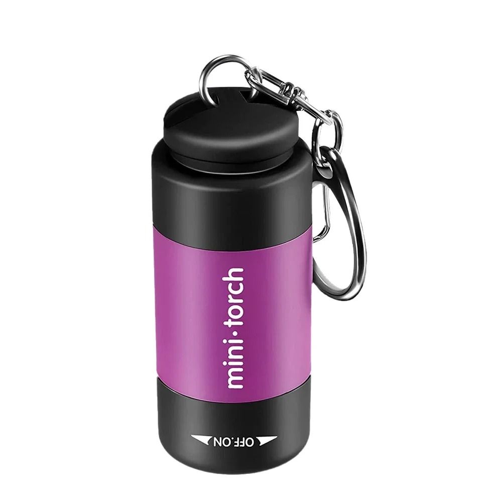 Outdoor Mini USB Rechargeable Keychain Flashlight 8