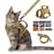 Tactical Cat Harness Leash Set With Patches And Handle 0