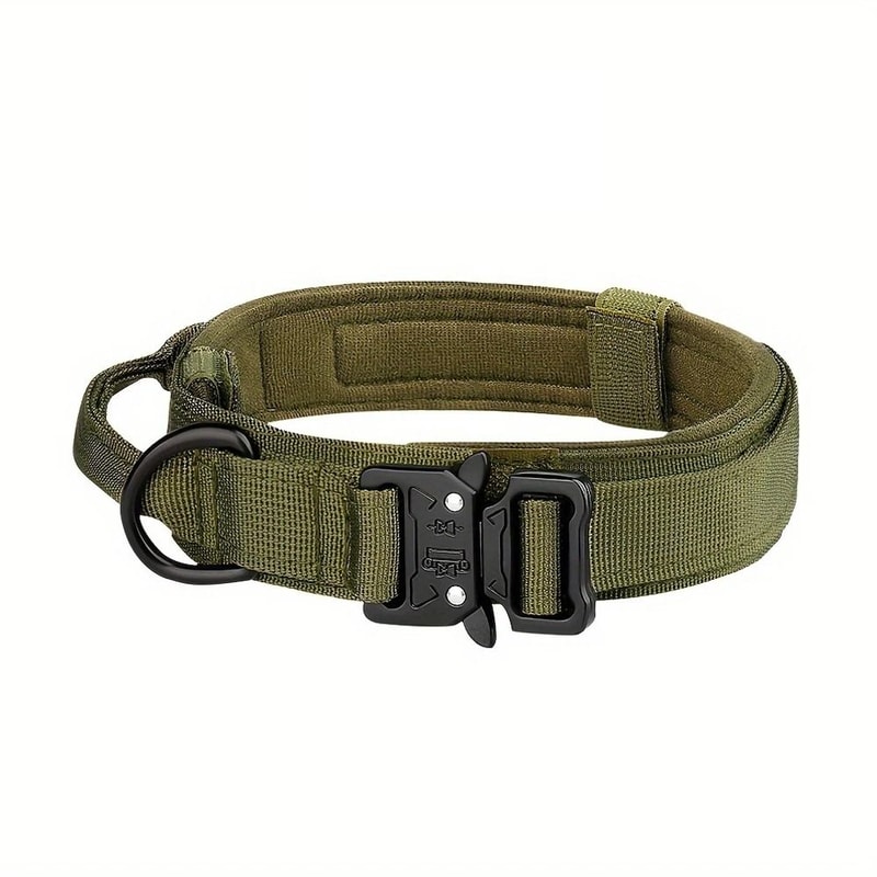 Tactical Dog Training Collar And Leash Set With Control Handle 9