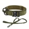 Tactical Dog Training Collar And Leash Set With Control Handle 13