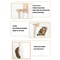 Wall Mounted Cat Climbing Rope And Scratching Post 4