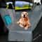 Waterproof Dog Car Seat Cover Hammock For Rear Seat Protection 1