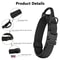 Tactical Dog Harness Set With Adjustable Collar Leash Molle Pouch And Training Vest 3