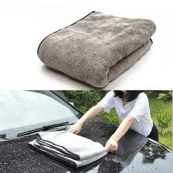 premium microfiber car wash towel for super absorbent streak free drying
