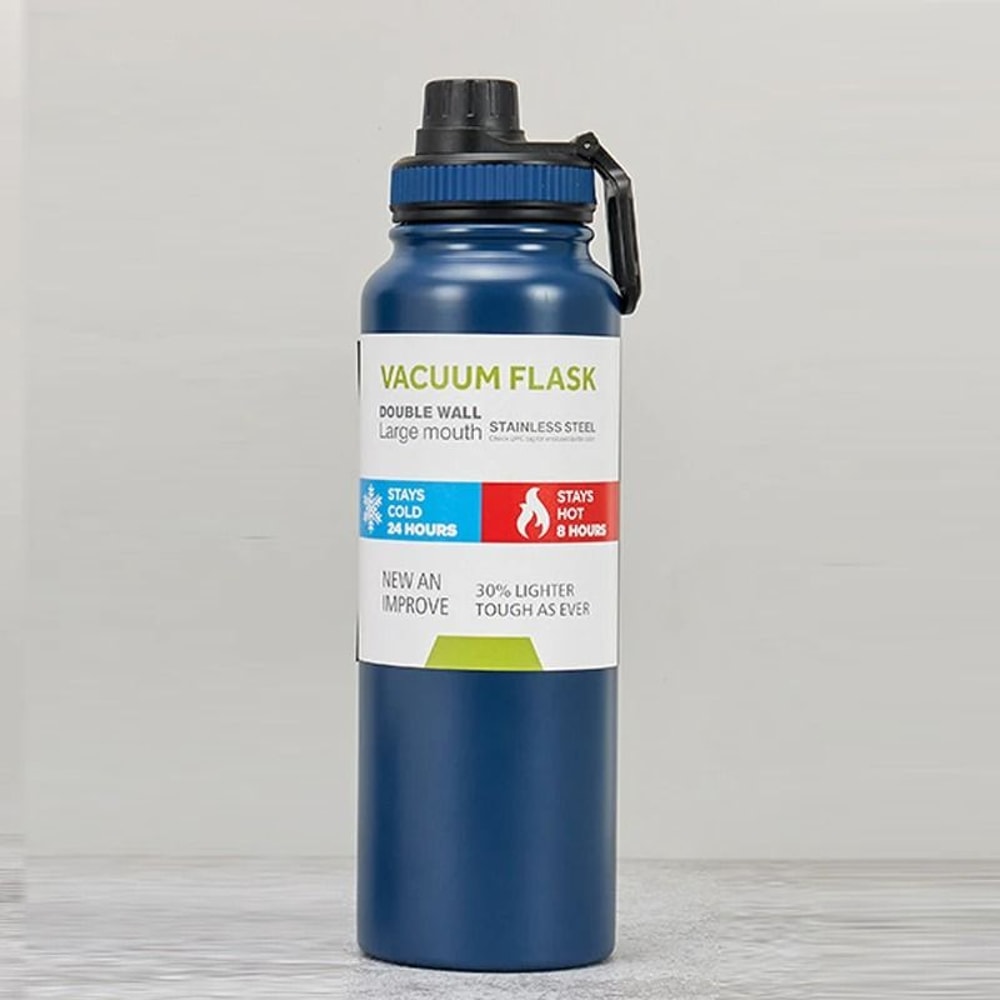 Large Capacity Stainless Steel Thermos Bottle For Hot And Cold Sports Drinks 5