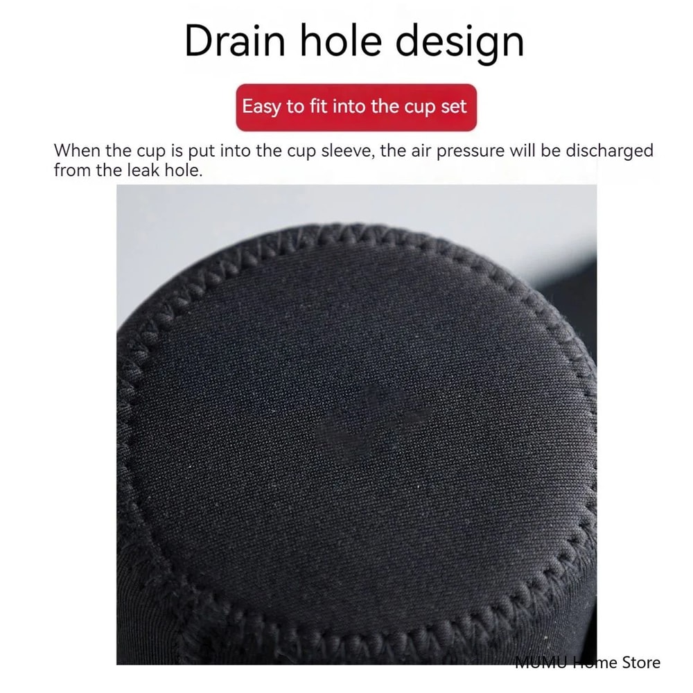 Neoprene Insulated Water Bottle Carrier Bag With Strap For Travel And Sports 4