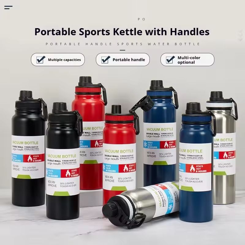 Stainless Steel Vacuum Sports Water Bottle For 12 Hour Hot And Cold Hydration 1