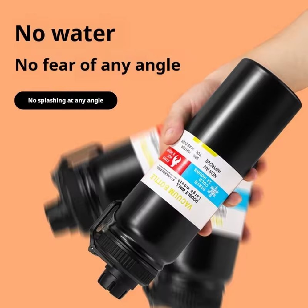 Stainless Steel Vacuum Sports Water Bottle For 12 Hour Hot And Cold Hydration 5