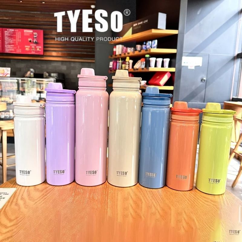 Stainless Steel Travel Thermos Bottle With Insulated Tumbler Design For Hot And Cold Drinks 2