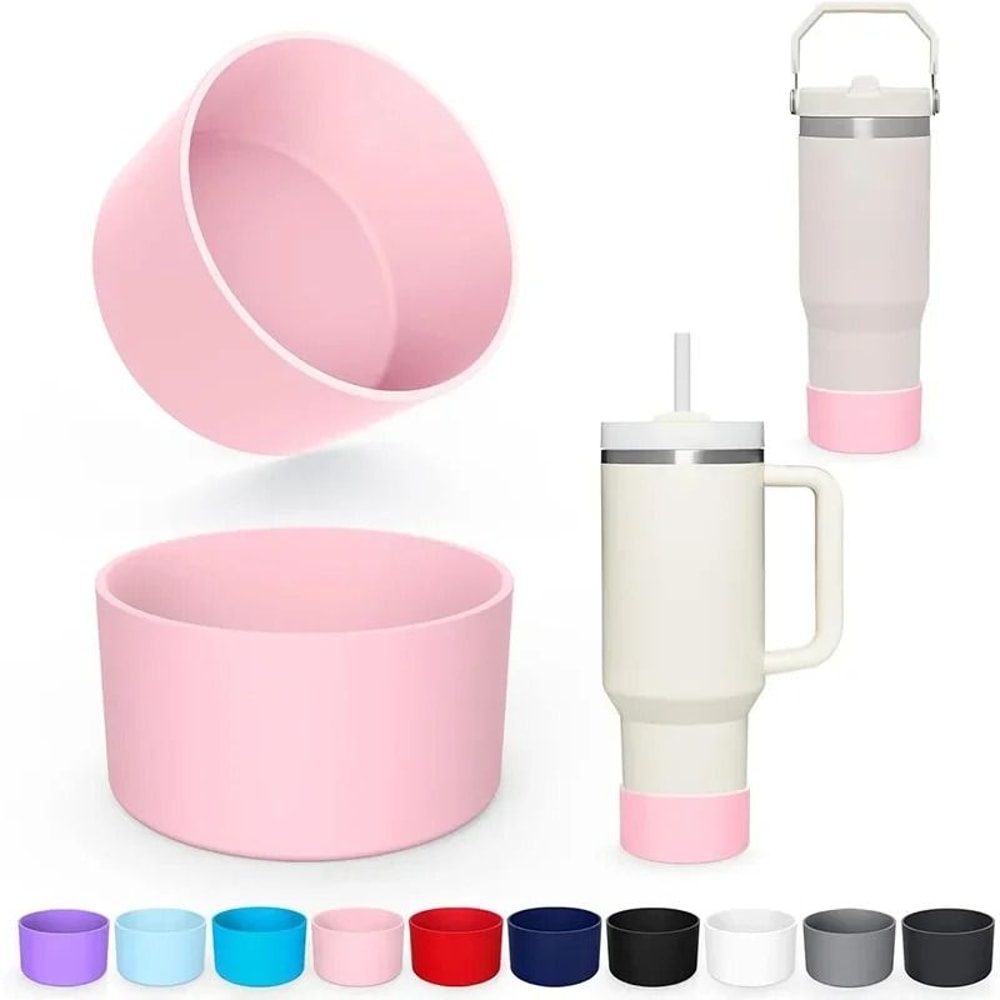 Non Slip Silicone Tumbler Boot Sleeve For 30 And 40 Oz Cup Bottom Protection 1
