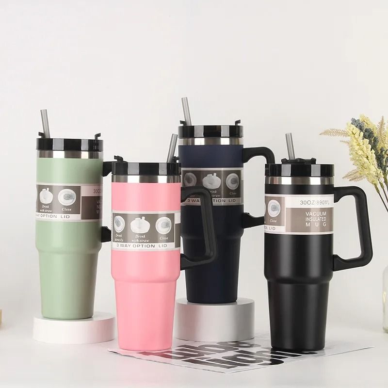 Stainless Steel Vacuum Insulated Thermos Water Bottle For Hot And Cold Drinks 2