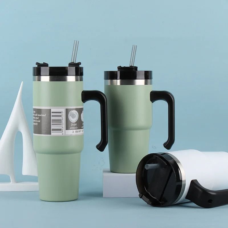 Stainless Steel Vacuum Insulated Thermos Water Bottle For Hot And Cold Drinks 3