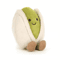 Stuffed pistachio soft toy decor