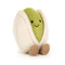 Stuffed pistachio soft toy decor
