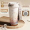 Stainless Steel Vacuum Insulated Travel Tumbler With Floral Pattern For Hot And Cold Drinks 4