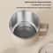 Stainless Steel Insulated Coffee Mug With Handle And Leak Proof Lid For Hot And Cold Drinks 4