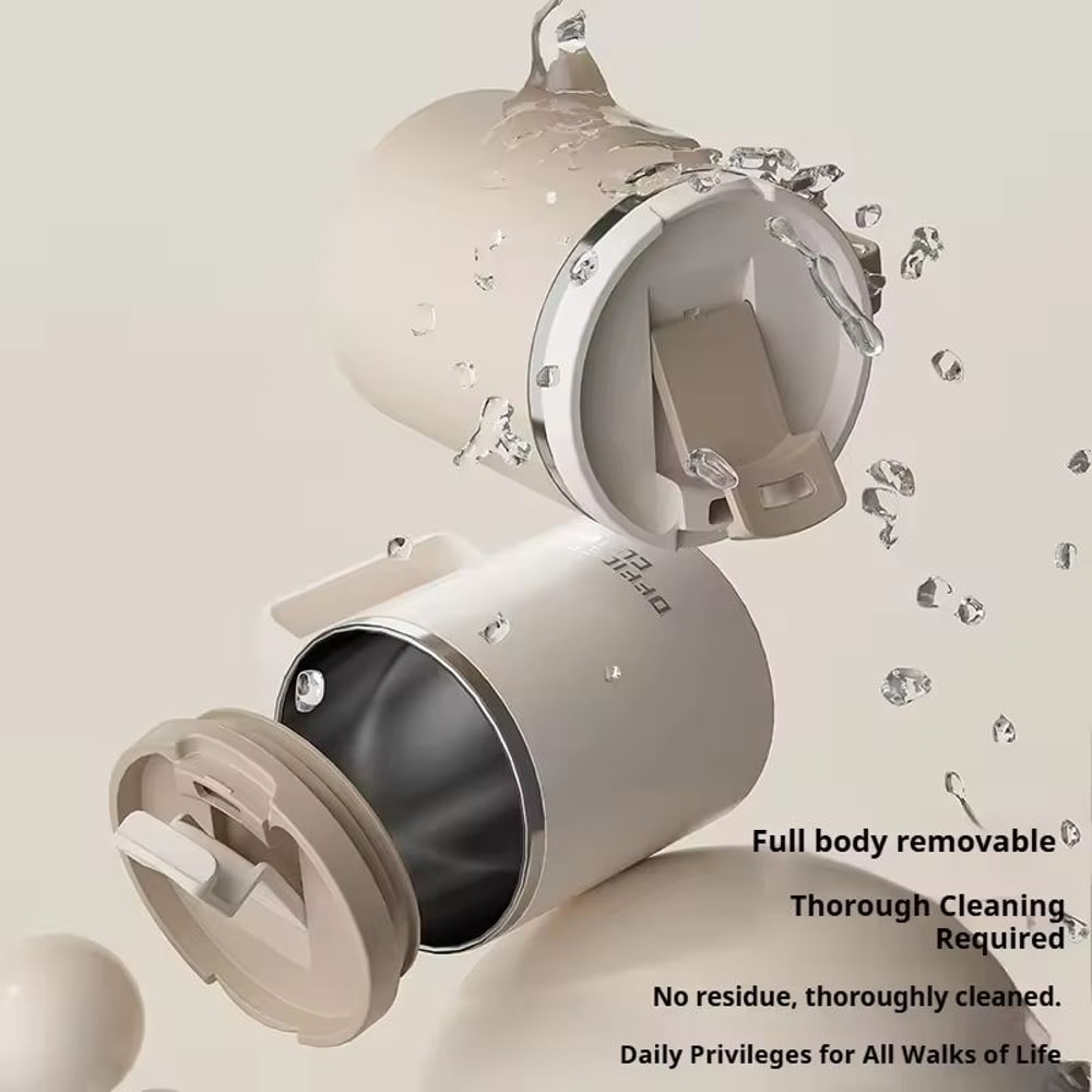 Stainless Steel Insulated Coffee Mug With Handle And Leak Proof Lid For Hot And Cold Drinks 5