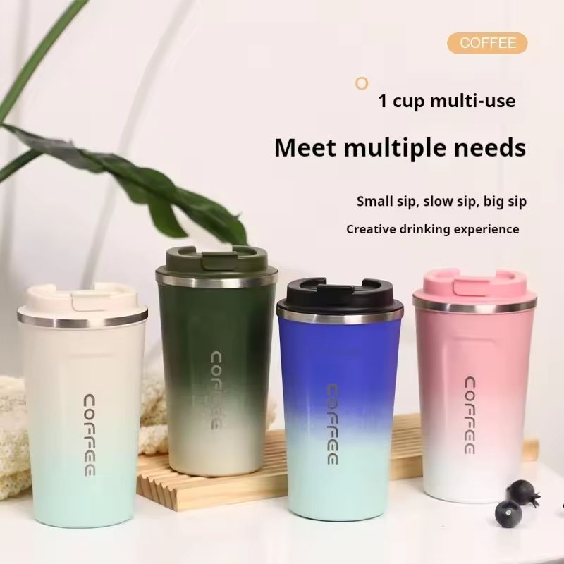 Intelligent Digital Temperature Display Travel Coffee Mug With Vacuum Insulation 0
