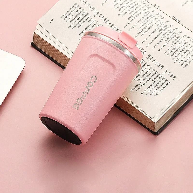 Leak Proof Stainless Steel Travel Thermos Mug For Hot And Cold Drinks In 380 And 510 Ml Sizes 10