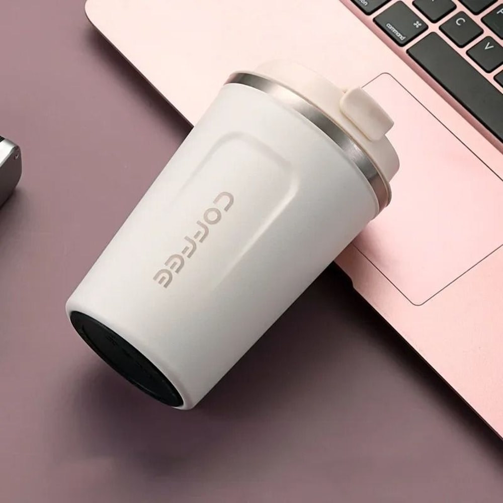 Leak Proof Stainless Steel Travel Thermos Mug For Hot And Cold Drinks In 380 And 510 Ml Sizes 7