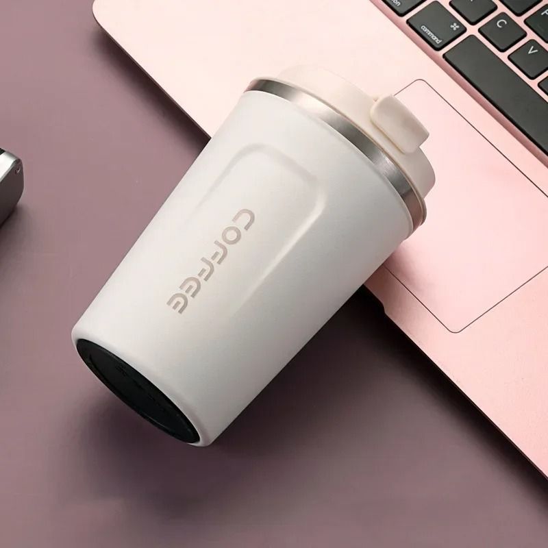 Leak Proof Stainless Steel Travel Thermos Mug For Hot And Cold Drinks In 380 And 510 Ml Sizes 7