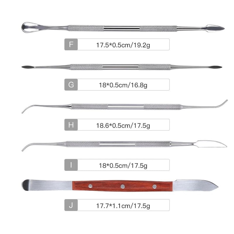 Stainless Steel Dental Wax Carving Tool Set With Plaster Knife And Spatula For Precision Work 2