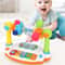 Rotating Musical Baby Piano Toy With Lights And Sounds For Early Learning Play 0