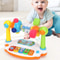 Rotating Musical Baby Piano Toy With Lights And Sounds For Early Learning Play 0