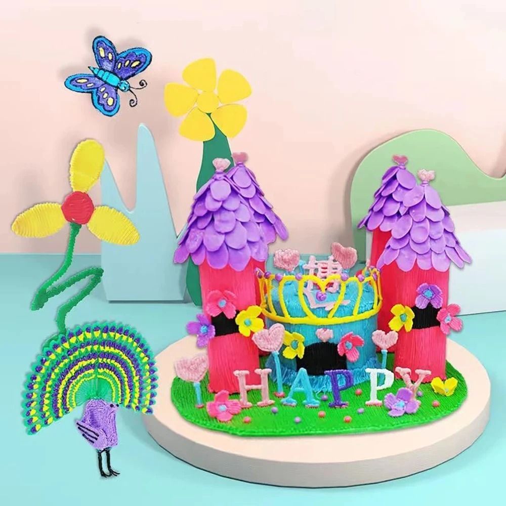 USB Rechargeable 3D Printing Pen With PLA Filament For Creative Drawing And Craft Projects 1