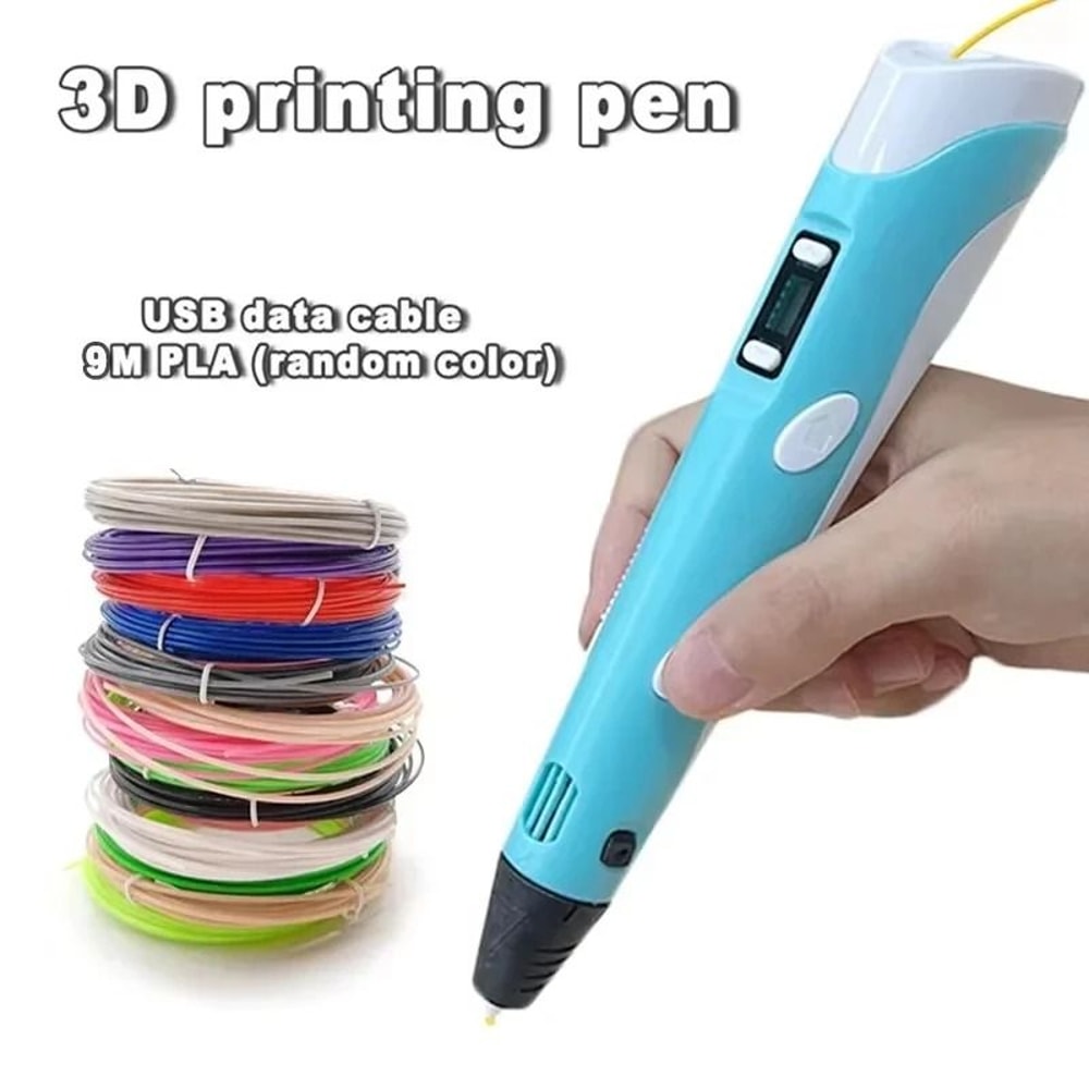 USB Rechargeable 3D Printing Pen With PLA Filament For Creative Drawing And Craft Projects 5