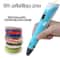 USB Rechargeable 3D Printing Pen With PLA Filament For Creative Drawing And Craft Projects 5