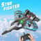 24G Remote Control Foam Fighter Plane With LED Lights And Stunt Tumbling 1