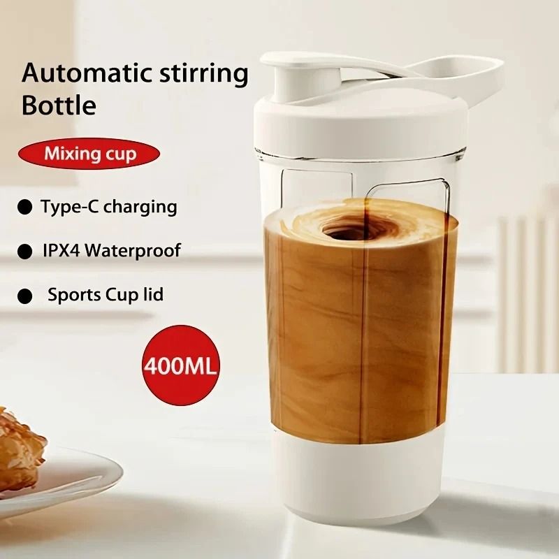 USB Rechargeable Self Mixing Cup With Automatic Electric Stirring For Drinks And Protein Shakes 0