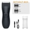 Waterproof Mens Body Hair Trimmer With Ceramic Blades And Adjustable Guards For Sensitive Areas 6
