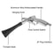 High Pressure Tornado Air Blow Cleaning Gun For Car Interior Detailing And Dust Removal 1