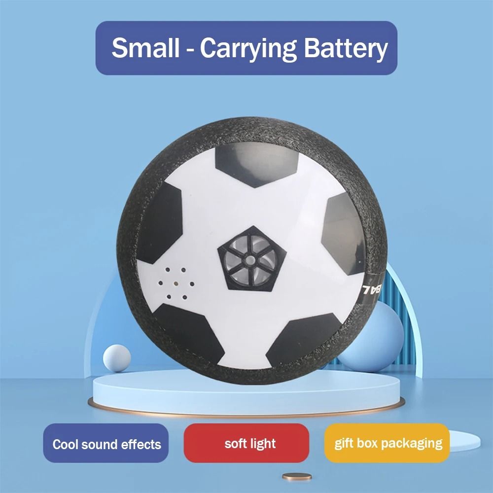 Hovering LED Air Cushion Indoor Soccer Ball Toy For Kids And Parent Child Play 6