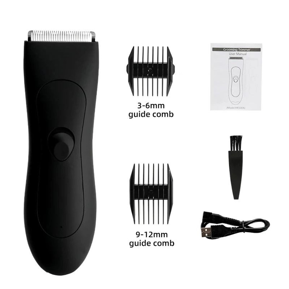 Waterproof Full Body Hair Trimmer With Ceramic Blades For Men And Women Sensitive Areas 6