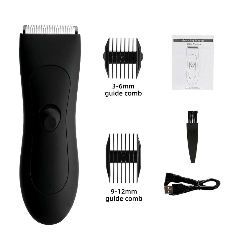Waterproof Full Body Hair Trimmer With Ceramic Blades For Men And Women Sensitive Areas 6
