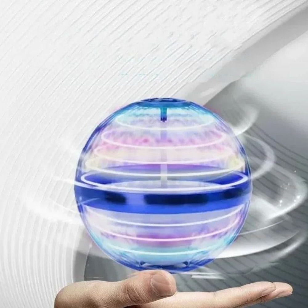 Hand Controlled Flying Ball Drone Toy With Motion Sensor And LED Lights 5