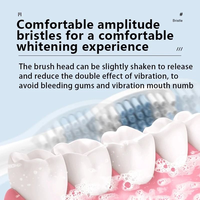 3 In 1 Sonic Electric Toothbrush With 5 Modes And Replaceable Brush Heads For Oral Care 5