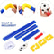 Indoor Mini Folding Soccer Goal Set With Net And Pump For Kids Soccer Practice 1
