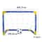 Indoor Mini Folding Soccer Goal Set With Net And Pump For Kids Soccer Practice 3